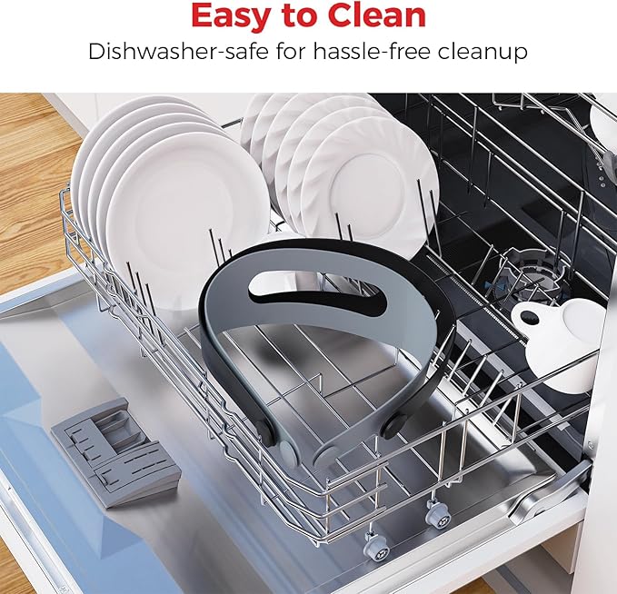 Goldlion Silicone Lid Latch Strap Compatible with Ninja Crockpot Slow Cooker - Secure Lid Lock & Transport Accessories for Ninja Foodi Possiblecooker, 2 Pack