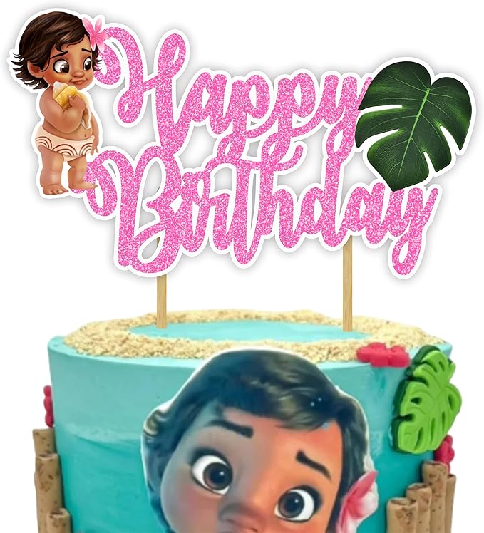 Seyal® Bby Mna Happy Birthday Topper