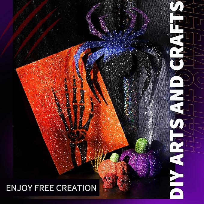 LEOBRO Glitter, Fine Glitter for Resin, Set of 32 Colors, for Nail Body Tumbler Arts and Crafts