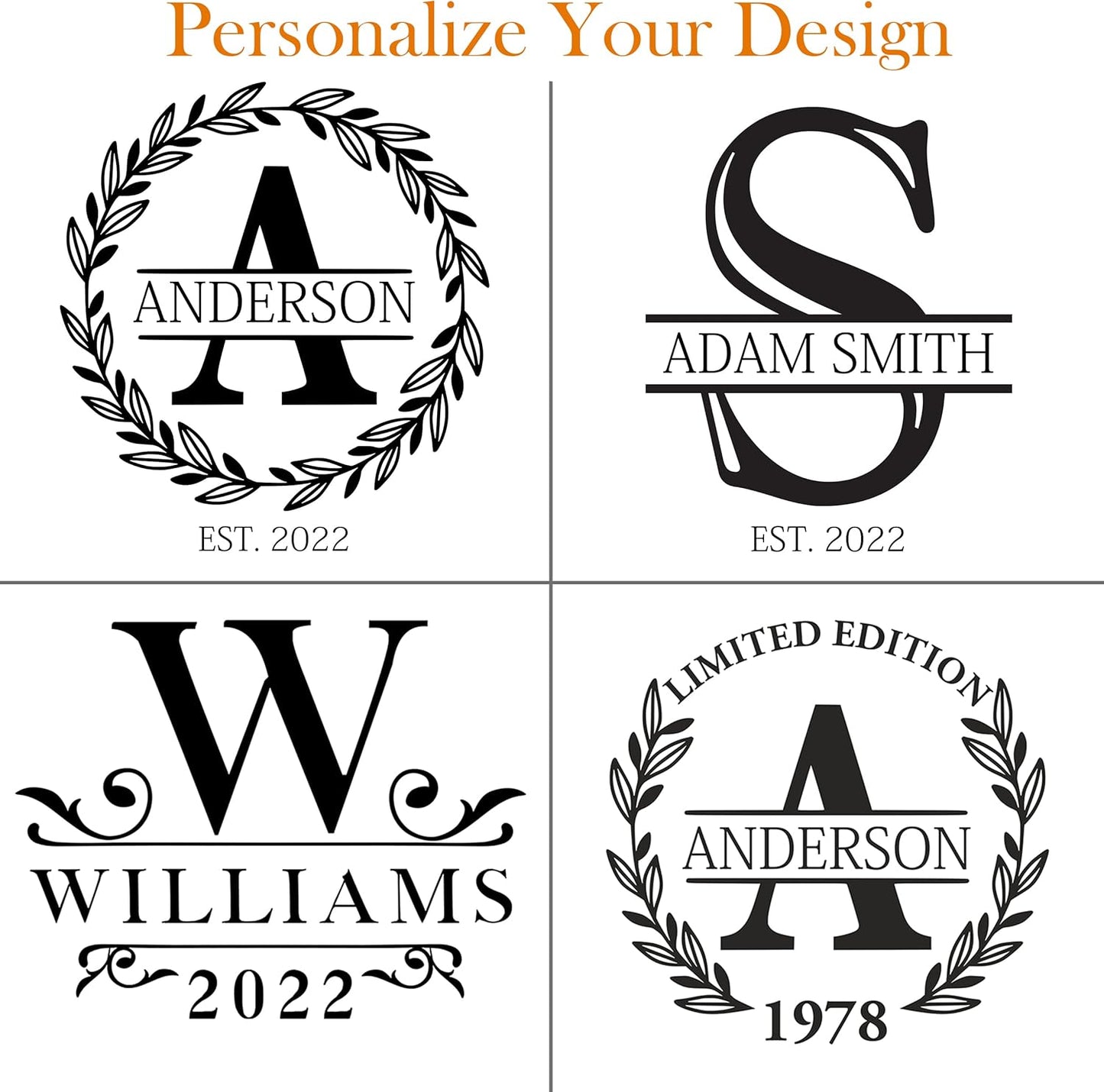 Personalized Whiskey Decanter and Stones Set - Customized Gift for Him - Men, Dad, Father - Engraved Old Fashioned Decanter, Glasses, 9 Granite Stones in Container, Coasters, Tongs in Wooden Gift Box