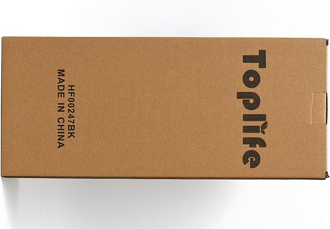 Toplife Spiral Design Metal Egg Skelter Dispenser Rack, Storage Display Rack, Black