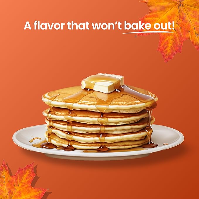 LorAnn Oils Maple Bakery Emulsion: True Essence, Ideal for Boosting Fruit Tones in Cakes, Cookies & Desserts, Gluten-Free, Keto-Friendly, Extract Substitute Essential for Your Kitchen, 4 Oz