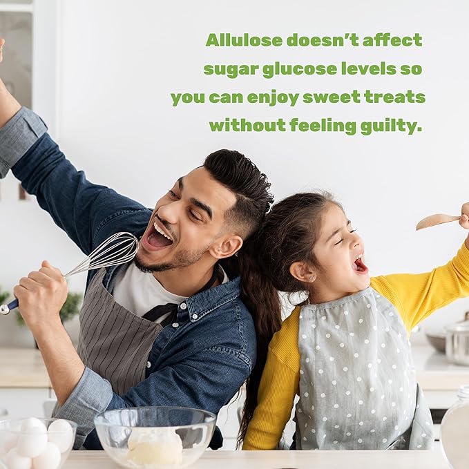 Allulose Sweetener 6 Pounds – Natural Sugar Substitutes, No Aftertaste – Keto Friendly, Vegan, Zero Net Carb, Zero Calorie – Great for Cooking & Baking