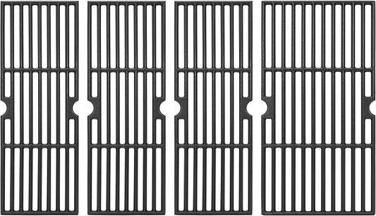 Cast Iron Grill Grates for Charbroil Performance 5 Burner Grills 463275517 463243518 463243519 463275717, Cooking Grids for Charbroil Performance 6 Burner 463274419 Grill, G470-0002-W1 G470-0003-W1
