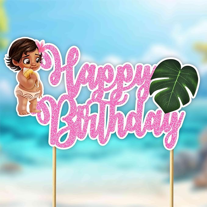 Seyal® Bby Mna Happy Birthday Topper