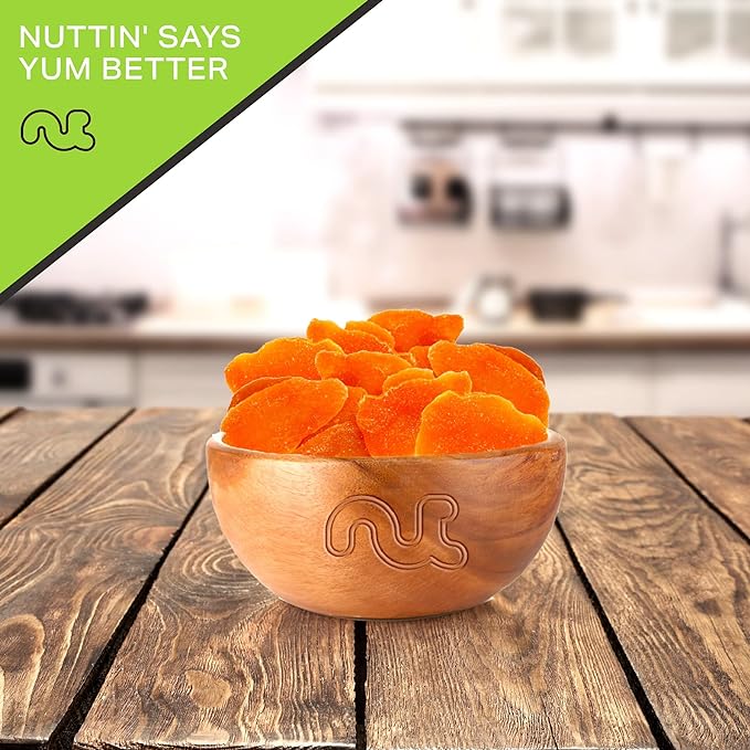 NUT CRAVINGS - Sun Dried Mango Slices, Lightly Sweetened (48oz, 3 LB) Bulk Dry Fruits Packed Fresh in Resealable Bag - Sweet Healthy Snack, Naturally Grown, Vegan, Kosher