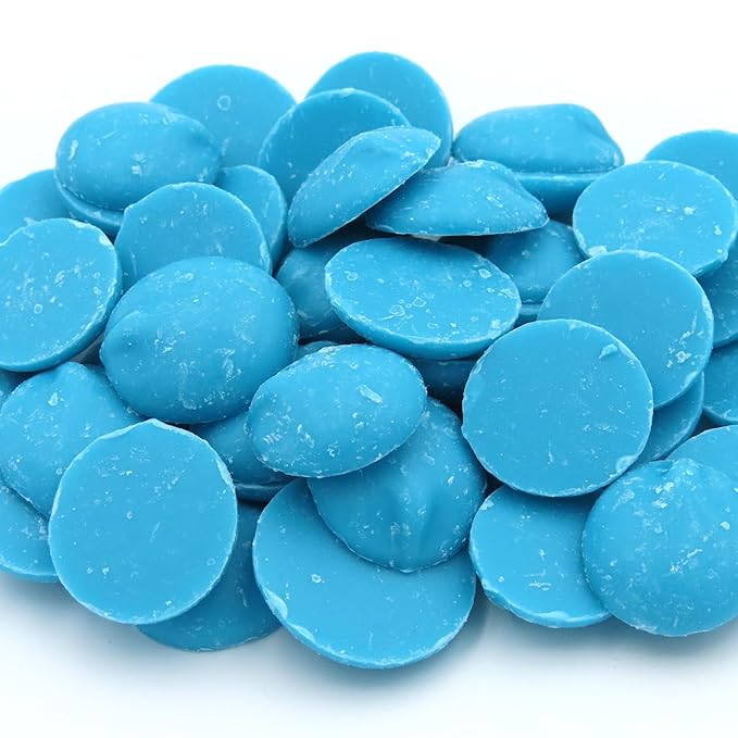 MERCKENS Coating Wafers, Blue Melting Chocolate, 2 Pound Package