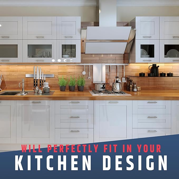 HMmagnets Premium 17 Inch Stainless Steel Magnetic Knife Holder For Wall - Professional Magnetic Knife Strip - Space-Saving Knife Rack/Knife Bar With Powerful Magnetic Pull Force (Upgraded Version)