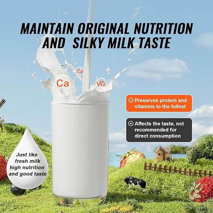 VEVOR Milk Pasteurizer 30L, Commercial Milk Pasteurization Machine, Food Grade 304 Stainless Steel, Professional Pasteurization with Time and Temperature Control, for Milk Juice Yogurt Sterilization