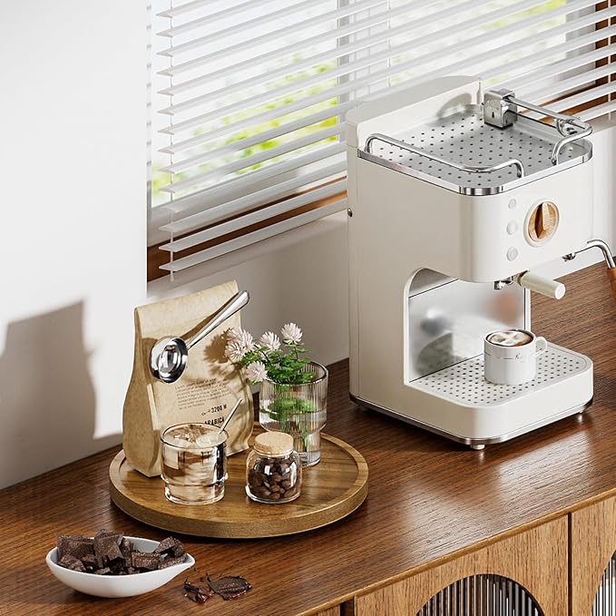 LAMU 11'' Acacia Wood Lazy Susan Organizer for Table Top, Lazy Susan Turntable for Cabinet, Kitchen, Countertop, Pantry Organization