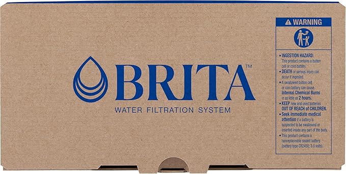 Brita Small 6 Cup Water Filter Pitcher, 1 BritaPlus Filter, Metro, Black (Package May Vary)