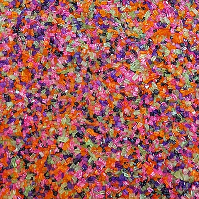 Fancy Sprinkles Limited Edition Halloween Neon Nightmare Sugar (4 OZ)
