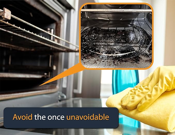 Oven Liners for Bottom of Oven - 3 Pack Large Heavy Duty Mats, 16.25”x23” NonStick Reusable Liner for Electric, Gas, Toaster Grills - BPA & PFOA Free Kitchen Accessory to Keep Appliance Clean (Copper)