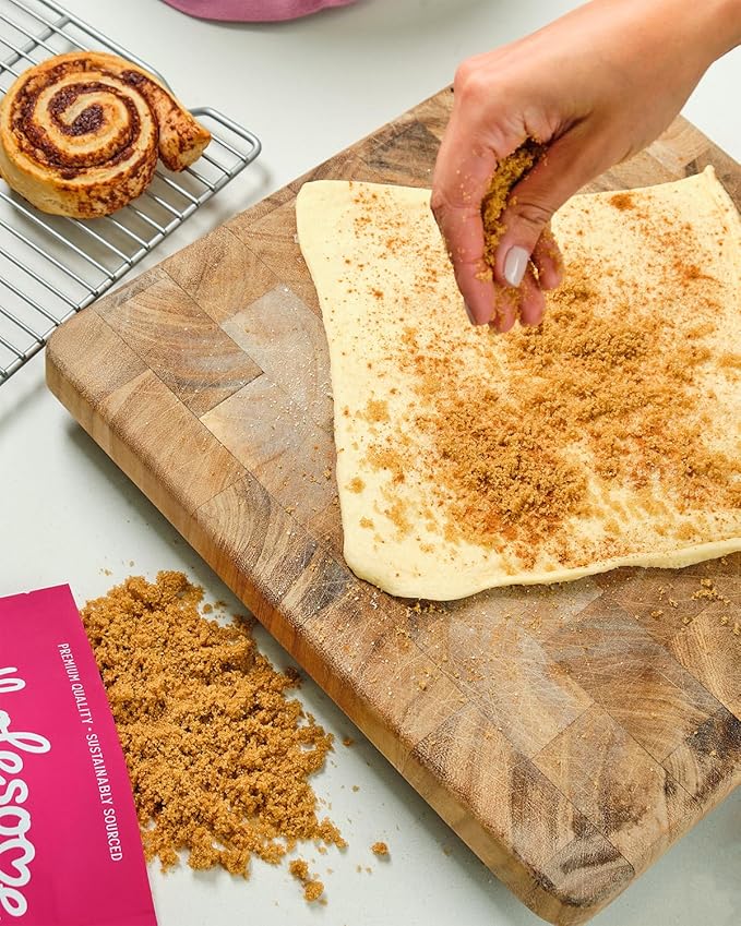 Wholesome Sweeteners 24-Ounce Organic Light Brown Sugar, Fair Trade, Non GMO, Gluten Free & Vegan, Sugar for Baking and Glazing, 1 Pack