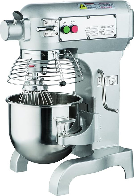 20467 10qt GENERAL PURPOSE Mixer with Guard 3 attachments Muti ETL