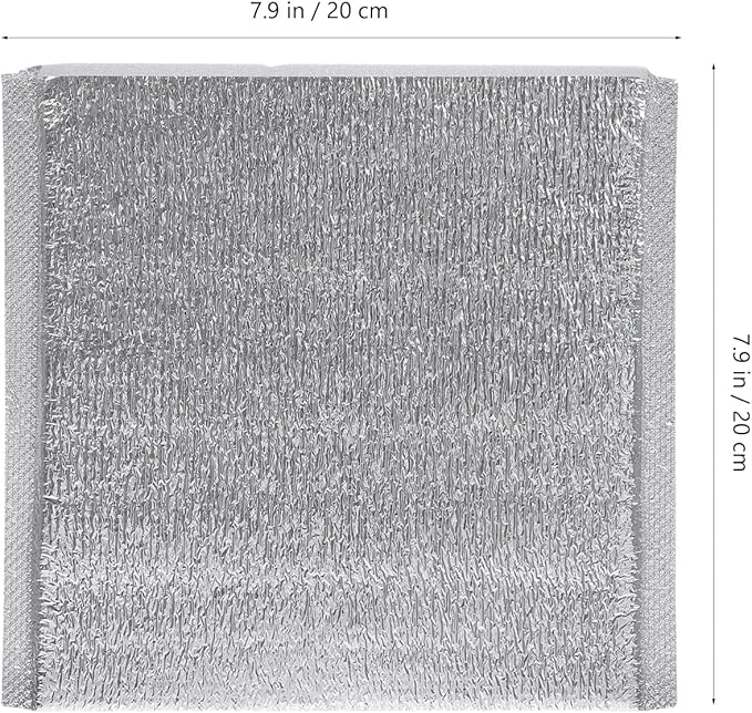 Operitacx 50pcs Thermal Aluminum Reusable Insulation Cold Pouch for Food Grocery Bag Holder Insulated Bag Insulated Mailers for Cold Mailers Food Disposable Ice Bag Camping