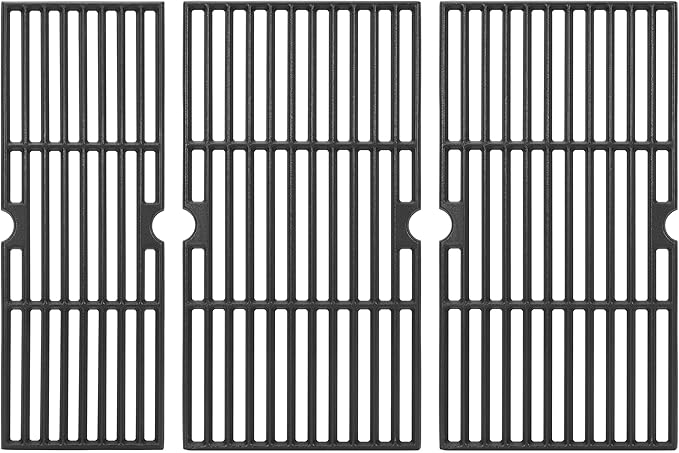 Cast Iron Grill Grates for Charbroil Performance 4/5 Burner Grill 463347017 463349917 463347418 463377017 463342119 463376217 463335517 463347519 463347518, Cooking Grids for G470-0002-W2 G470-0003-W1