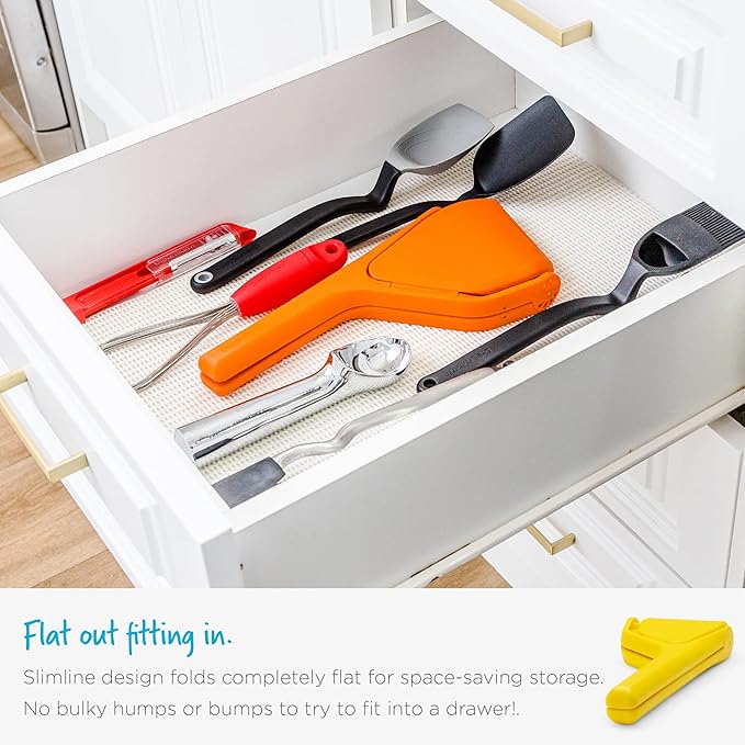 Dreamfarm Original Orange Fluicer Easy-Squeeze Fold-Flat Citrus Juicer - 11 Inch, Suits All Citrus