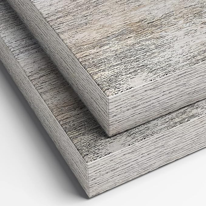 Sorbus Floating Shelves, Wall Shelves for Bedroom, Kitchen, Living Room, Bathroom Shelves Over The Toilet, Home Decor, Farmhouse, 24 x 9 Inch Wall Mounted Floating Shelves for Wall, 2 Pack, Rustic