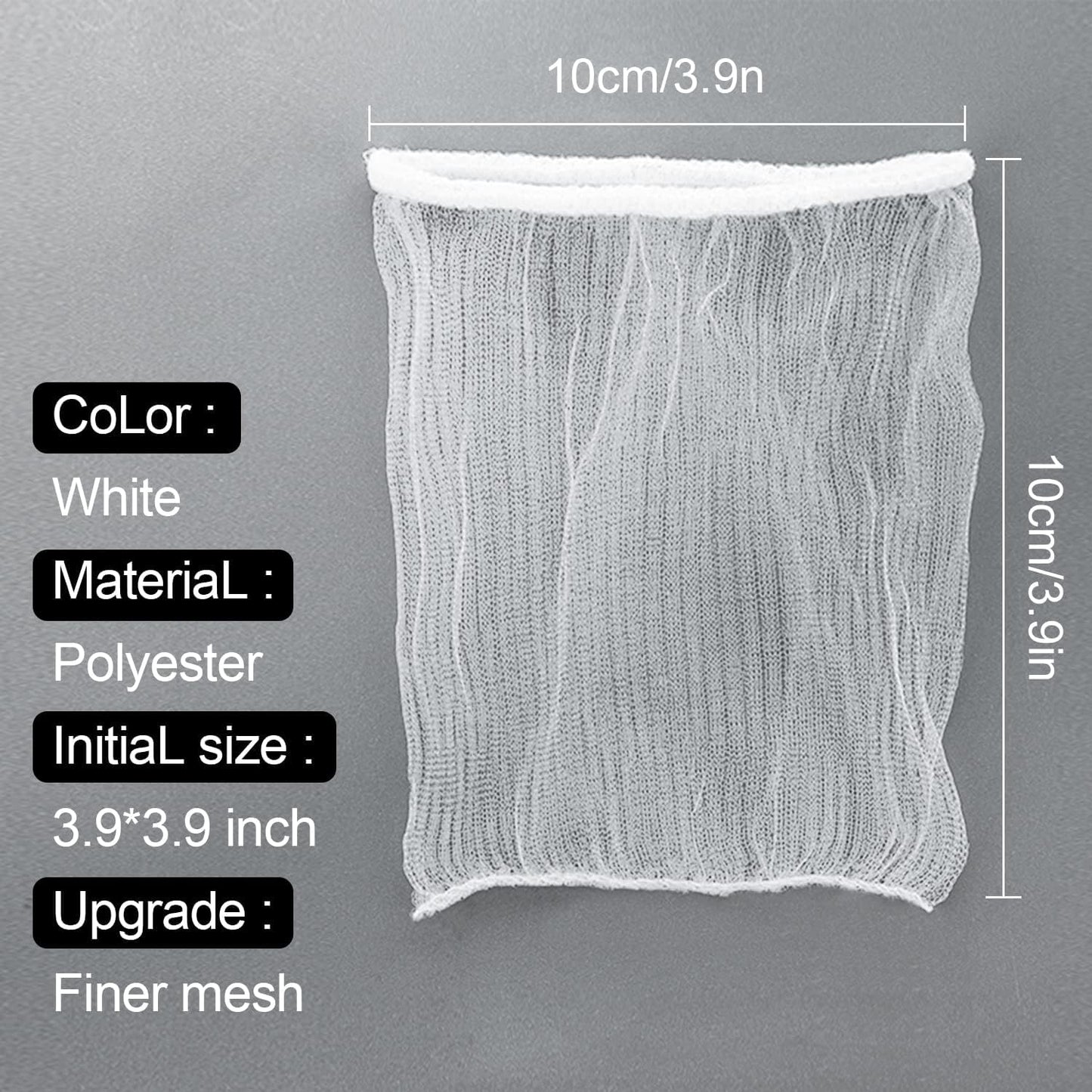 200 Pcs Sink Strainer Bags, Disposable Mesh Sink Filter Bag for Kitchen Sink, Filter Bag Sink Strainer Cover for Most Sizes of Floor Drain Kitchen Sink Bathroom (B-200PCS)