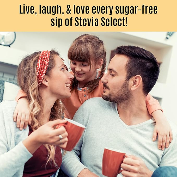 Stevia Select Vanilla Pure Flavored Liquid Stevia – Zero Calorie Coffee, Tea, Drink & Baking Sweetener, All-Natural, No Erythritol, Keto-Friendly Sugar Alternative, 300 Servings – 2 Oz (1 Pack)