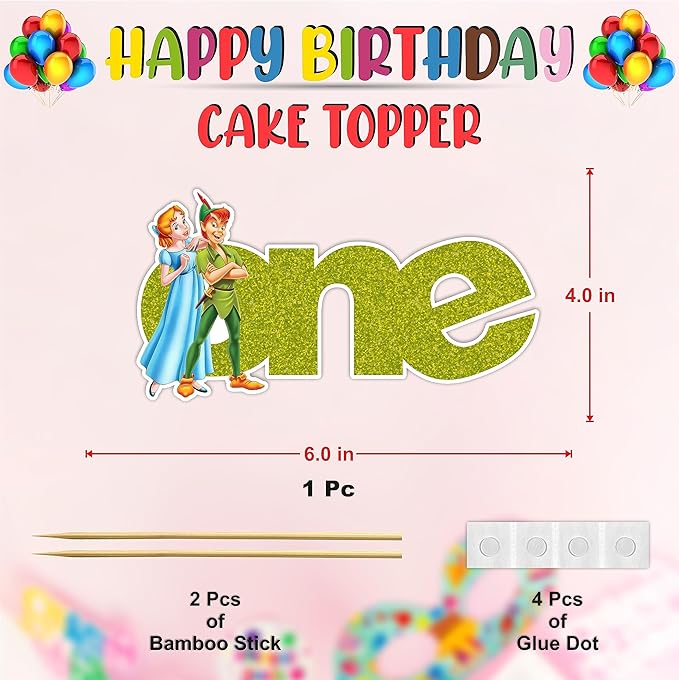 Seyal® Petr Pan One cake topper