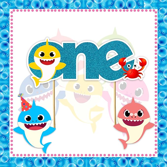 Seyal® Bby Shrk One Cake Topper