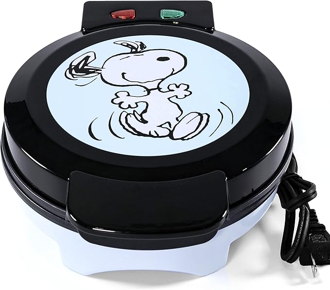 Uncanny Brands Peanuts Waffle Maker - Make Snoopy Waffles - Kitchen Appliance