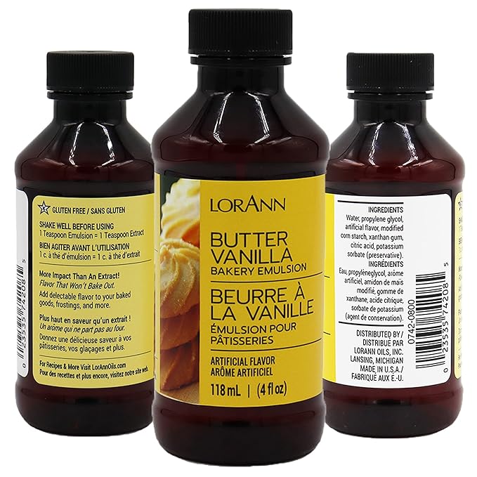 LorAnn Oils Holiday Variety Bakery Emulsion: Assortment of Flavors, Perfect for Enhancing Cakes, Cookies & Desserts, Gluten-Free, Keto-Friendly, Essential for Every Kitchen