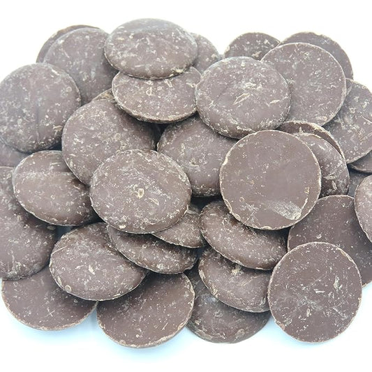 MERCKENS Coating Wafers, Dark Melting Chocolate, Cocoa Dark, 10 Pounds