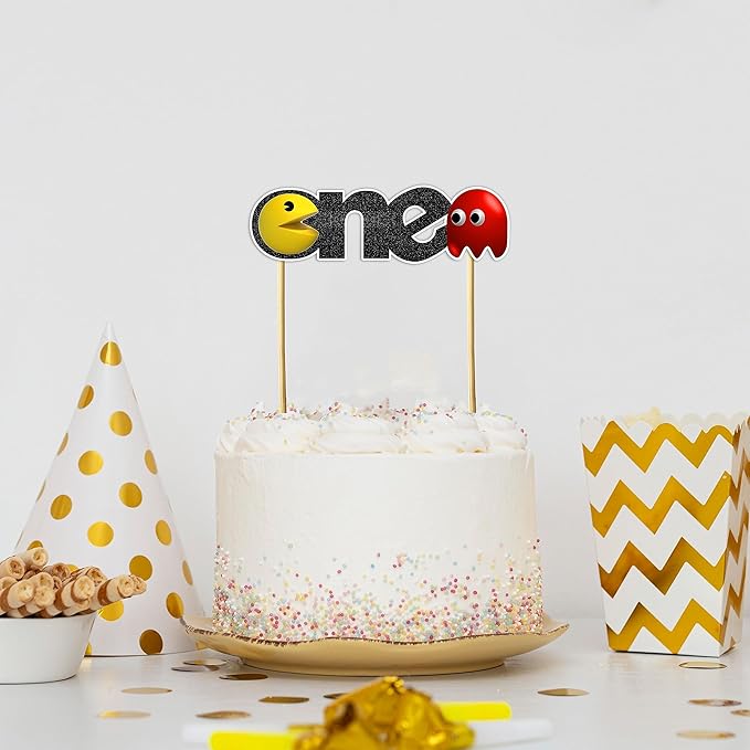 Seyal® Pacmn Ghost One Cake Topper