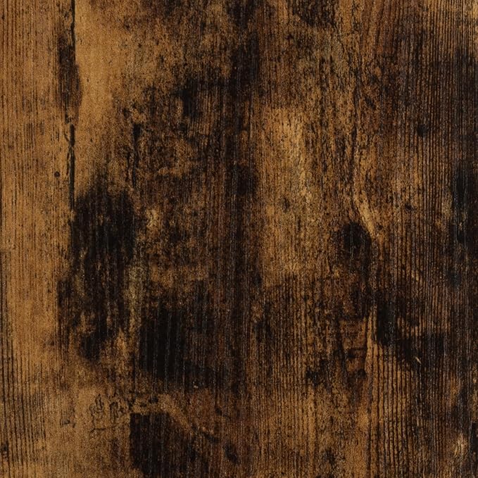 Heimlove Deep Floating Shelves for Wall, 32W x 8D Wood Wall Shelves Set of 2, Wide Floating Bookshelf for Living Room, Kitchen, Office, Bedroom and Decor Storage, with Metal Bracket - Rustic Brown