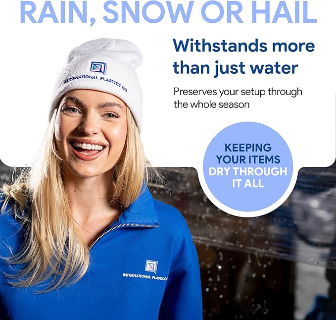 International Plastics Co. 18" Plastic Stretch Film Wrap 1200 feet 500% Stretch Ability