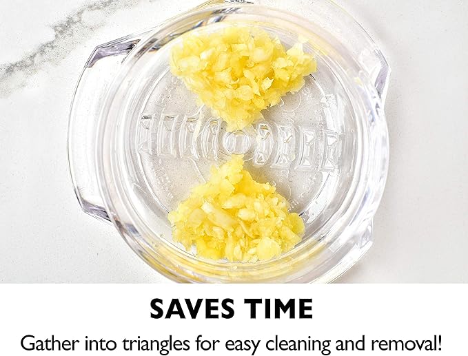 Nextrend Garlic Twister 4th Generation - 3-5 Clove Capacity, Dishwasher-safe, BPA-Free (Clear)