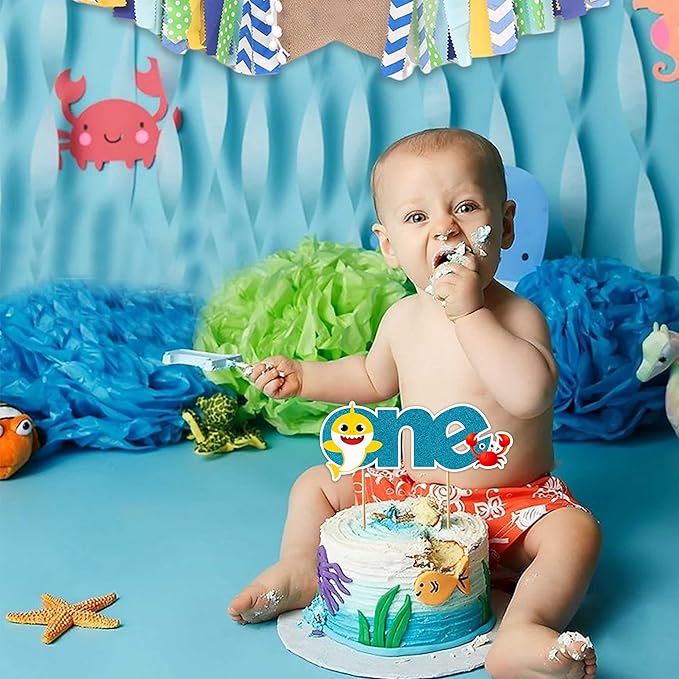 Seyal® Bby Shrk One Cake Topper