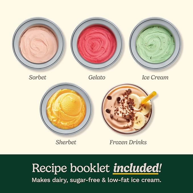 Cuisinart Ice Cream Maker Machine, 2-Quart Ice Cream, Sorbet and Frozen Yogurt Machine, Fully Automatic Double-Insulated Freezer Bowl Makes Frozen Desserts in Under 30 Minutes, ICE30BCP1, Silver