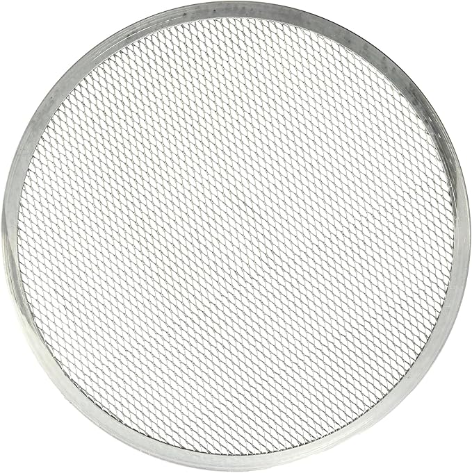 12-inch Aluminum Pizza Screen | Commercial Grade Pizza/Baking Screen for Oven | Pizza Baking Tray for Home And Restaurant | Round, Aluminum, 12-inch [1PK]