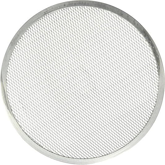 18-inch Aluminum Pizza Screen | Commercial Grade Pizza/Baking Screen for Oven | Pizza Baking Tray for Home And Restaurant | Round, Aluminum, 18-inch [1PK]