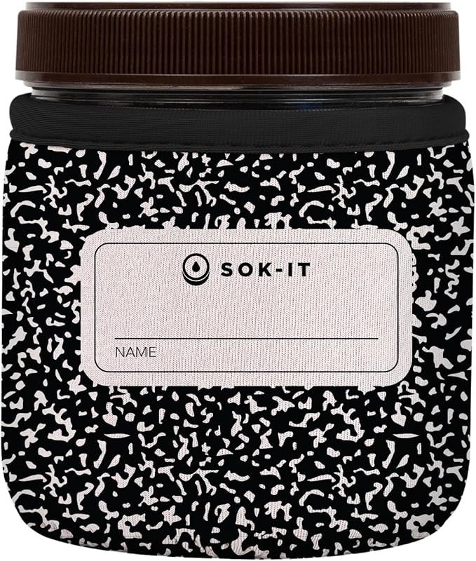 Sok It IceCreamSok Insulated Neoprene Cover (Compose Yourself, Straight Ice Cream Pints)