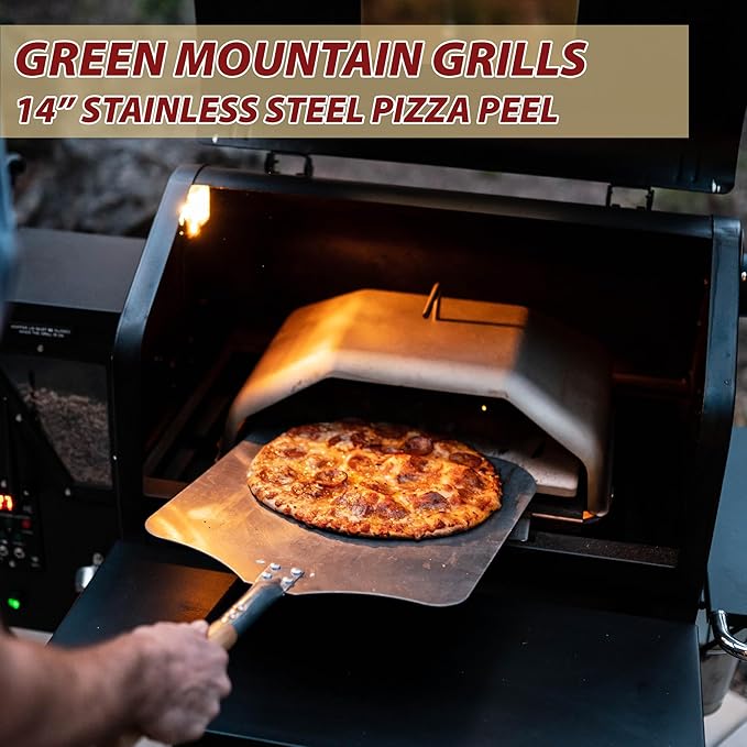 Green Mountain Grill Pizza Peel for Daniel Boone, Ledge, Jim Bowie & Peak Oven