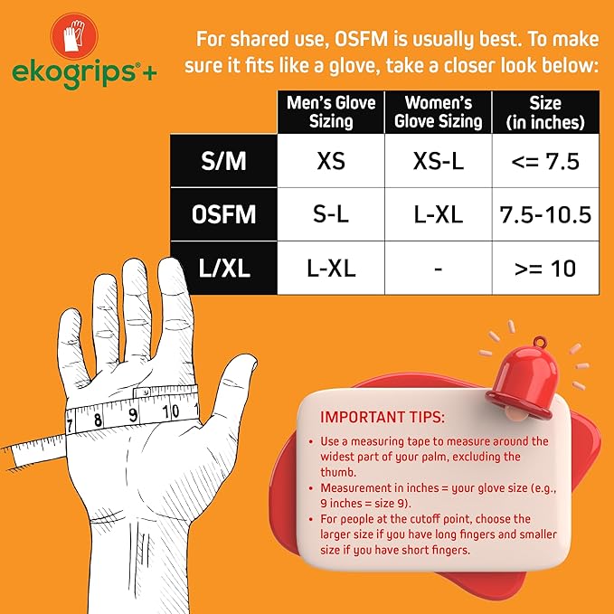 Ekogrips+ Premium Silicone Oven Mitts - Comfy, Waterproof, Heat Resistant BBQ Gloves for Grilling, Long Cuff for Added Protection, 5 Finger Dexterity, 3 Sizes, 4 Colors, S/M, Grey