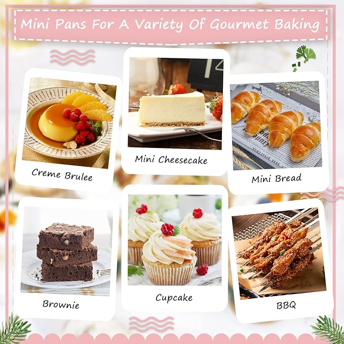 LNYZQUS Mini Loaf Pans with Lids 100 Pack, 6.8oz Mini Cake Pans Rectangle Aluminum Foil Baking Tins Containers,Disposable Small Cake Baking Pan Cupcake Baking Cups Muffin Tins-White