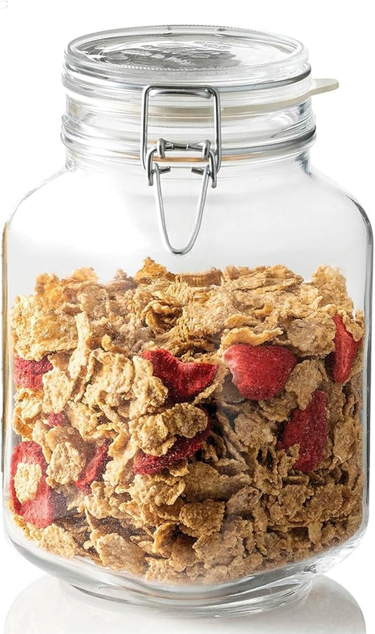 Bormioli Rocco SYNCHKG017035 Fido Glass Canning Jar Italian