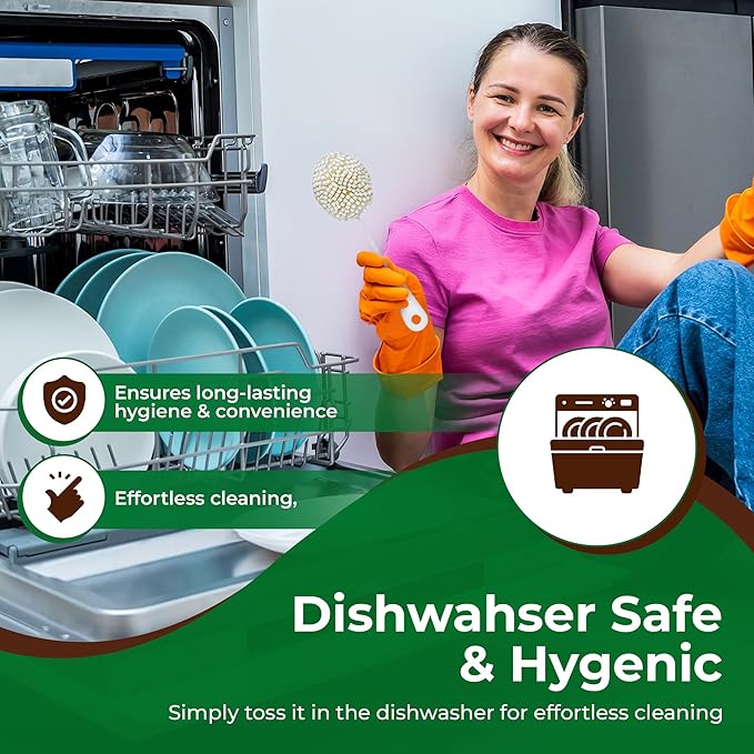 Tupkee Small Glass Cleaning Brush – Soft Non-Scratch Foam Bristles – Glass Cleaner Brush for Brandy, Cognac, Small Goblets, Crystal Glasses & Mugs – Fits Tupkee 14oz & 8oz Glass Tumbler – Made in USA