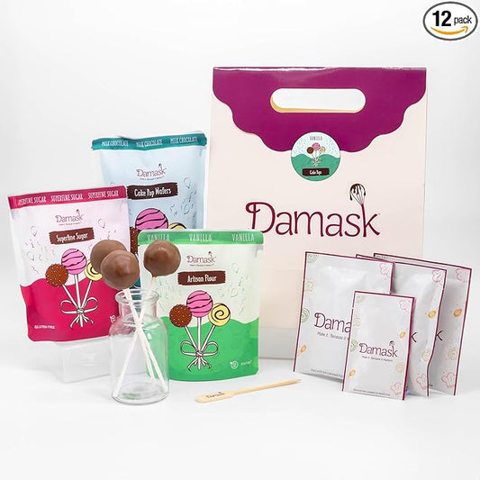 Classic Vanilla Cake Pop Kit - Milk Chocolate Coating