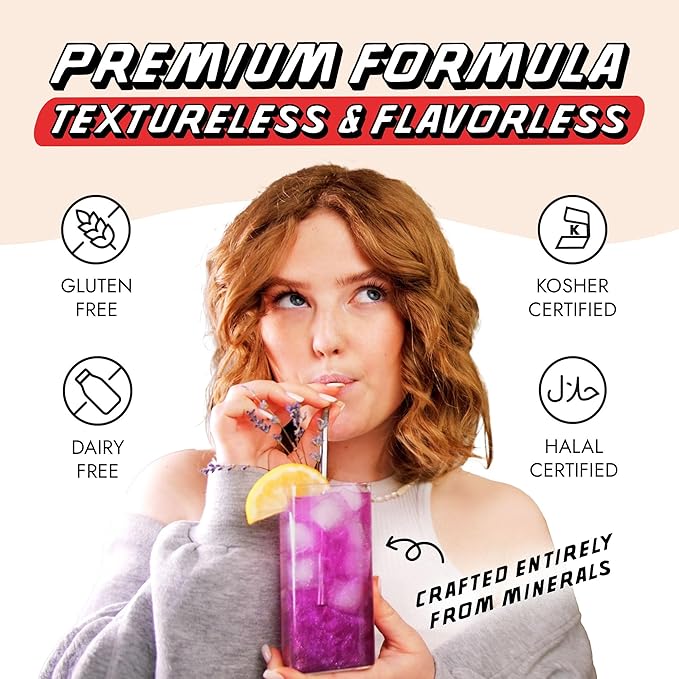 MONÉGASQUE Snow White Edible Glitter for Drinks 10g – White Edible Glitter for Cakes & Halloween Cocktails - Champagne & Cocktail Drink Shimmer - Cake Decorations Spray & Food Decorating Sprinkles