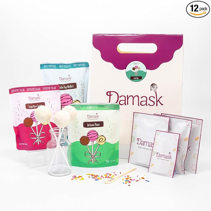 Classic Confetti Cake Pop Kit - White Chocolate Coating