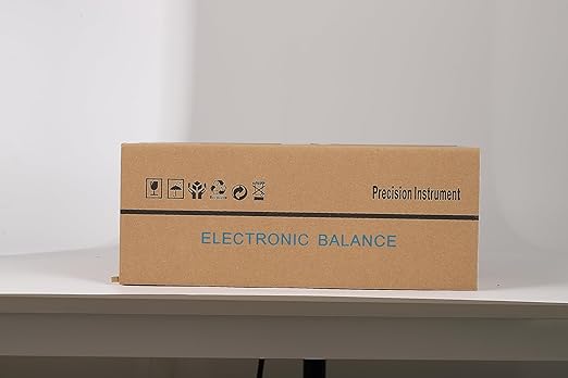 CGOLDENWALL Lab Scale 5kgx0.1g Digital Precision Scale Electronic Balance Laboratory Weighing Industrial Scale Kitchen Counting Scale Scientific Scale Calibrated (5kg, 0.1g)