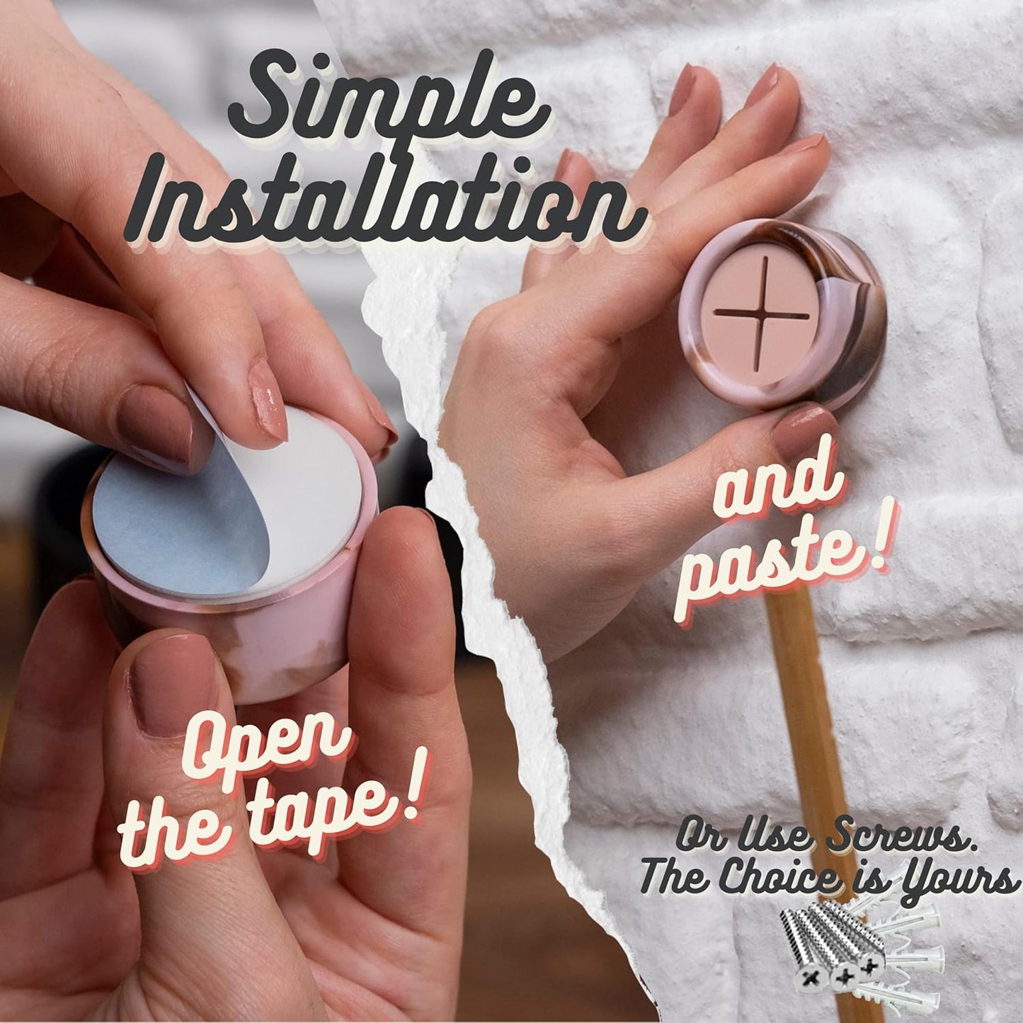 HEFA Towel Holder, Towel Hooks, Dish Towel Holder, Kitchen Organization, Bathroom Accesories, Kitchen Towel Hook, Kitchen Towel Holder, Christmas Gift, Kitchen Gadgets 4 Pack