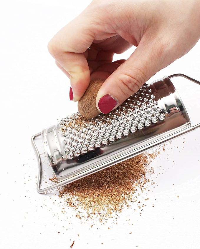 Tongjude Stainless Steel Cheese Grater Set, Set of 5 Kitchen Grater & Peeler & Slicer, Lemon Zester with Cleaning Brush for Vegetable, Fruit, Chocolate